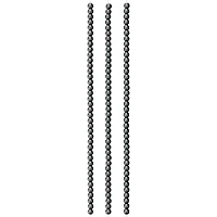 Gray Hematite Round Beads, 4mm by Bead Landing™