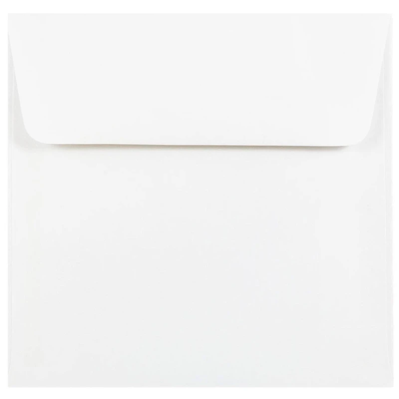 JAM Paper 6" Square Gold Foil Lined Invitation Envelopes