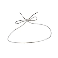 JAM Paper Home Décor Trimmings Silver Stretch Loops, 1,000ct