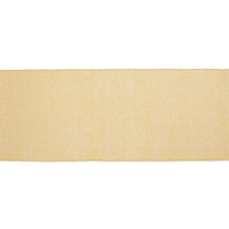 DII® 72" Chambray Ribbed Cotton Table Runner