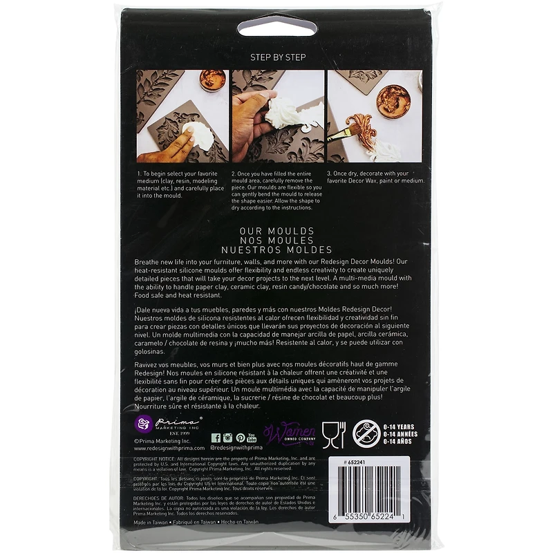 Redesign with Prima® Decor Mould® Farm Friends Silicone Mold