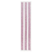 12 Packs: 3 ct. (36 total) Light Pink Border Bling Stickers by Recollections™