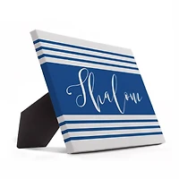 Shalom Stripes 8x10 Tabletop Canvas