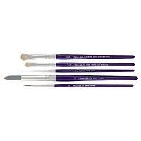 Silver Brush Limited Silver Silk 88® SH 5 Piece Decorative Painting Brush Set