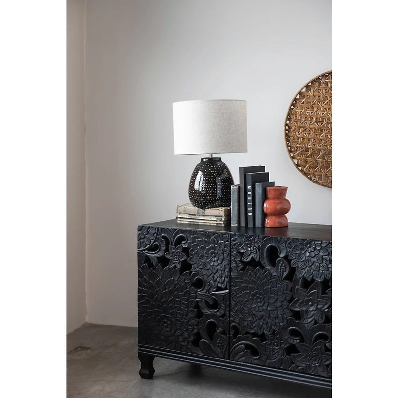 Hello Honey® Open Weave Rattan Peel Tray