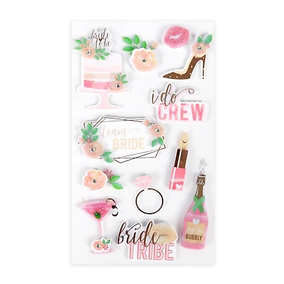 Wedding Party Dimensional Stickers by Recollections™