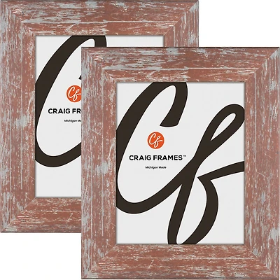 Pack Craig Frames American Barn Red Picture Frame