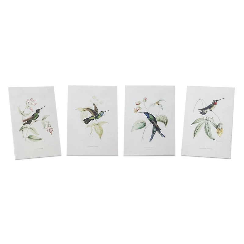 Hummingbird Print Set, 4ct.