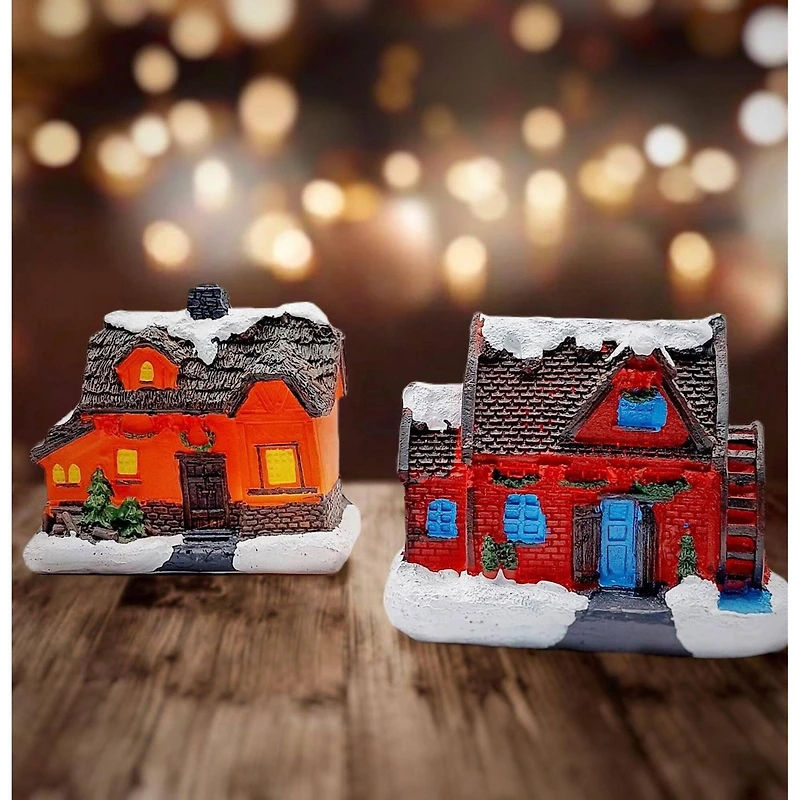 Wizardi Christmas Village House Set