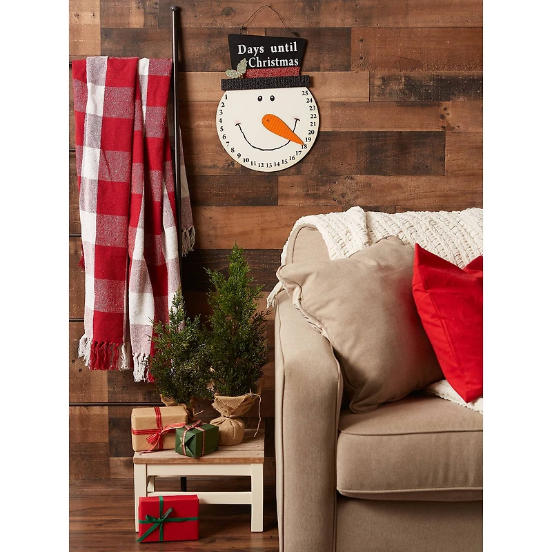 DII® Snowman Days Til Christmas Hanging Sign