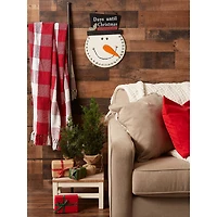 DII® Snowman Days Til Christmas Hanging Sign