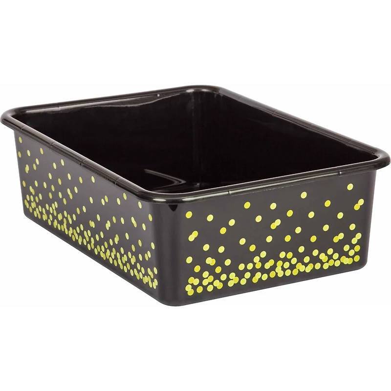 Teacher Created Resources Confetti Large Plastic Storage Bin