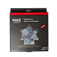 8" x 7.75" Snowflake Diamond Art Table Topper Kit by Make Market®