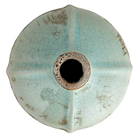 Hello Honey® Distressed Finish Brown & White Terracotta Vase Set