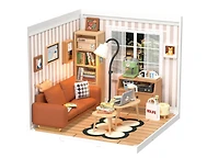 Rolife® Super Creator Cozy Living Lounge DIY Miniature Kit