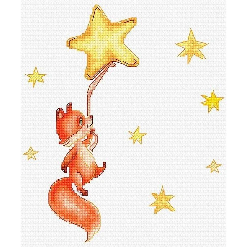 Luca-s Fox 2 Counted Cross Stitch Kit