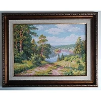 Alisa Above The River Cross Stitch Kit