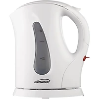 Brentwood White 1L BPA-Free Cordless Electric Kettle
