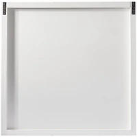 CosmoLiving by Cosmopolitan White Wood Intricately Carved Geometric Wall Decor 32" x 2" x 32"