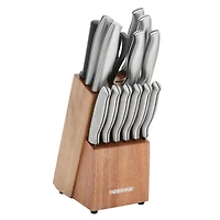 Farberware Stamped Stainless Steel 15-Piece Cutlery Set