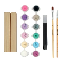 Stained Glass Rose Paint-by-Number Acrylic Surface Kit by Artist's Loft®