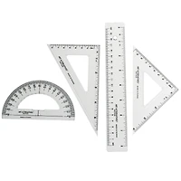 12 Pack: Art Alternatives Combo Geometry Set with 8" Ruler