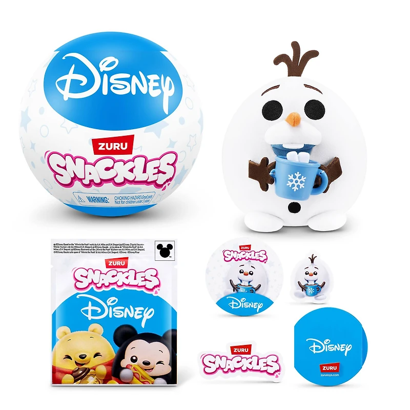 Snackles Disney® 5" Plushie Blind Pack