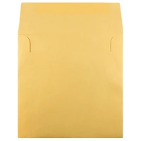 JAM Paper 8.5" x 8.5" Gold Stardream Square Metallic Invitation Envelopes, 50ct.