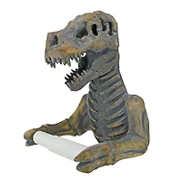 8.5" T. Rex Dinosaur Skeleton Bathroom Toilet Paper Holder