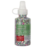 1.8oz. Rainbow Iridescent Chunky Glitter Glue by Creatology™