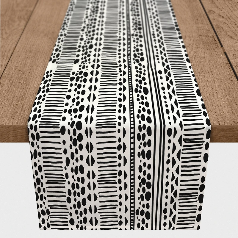 Tribal Pattern Outdoor Table Runner
