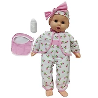 Goldberger Baby's First® So Big Baby™ 19" Baby Doll with Rose Floral Pajamas