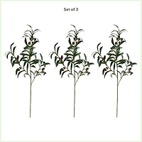 28" Olive Branch Stems, 3ct.