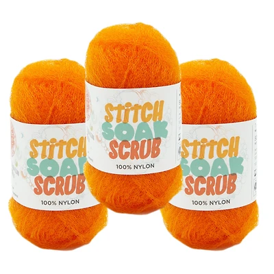 3 Pack Lion Brand® Stitch Soak Scrub Yarn