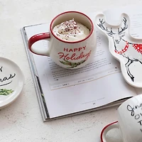 Hello Honey® 16oz. Animal & Holiday Sentiment Stoneware Mug Set