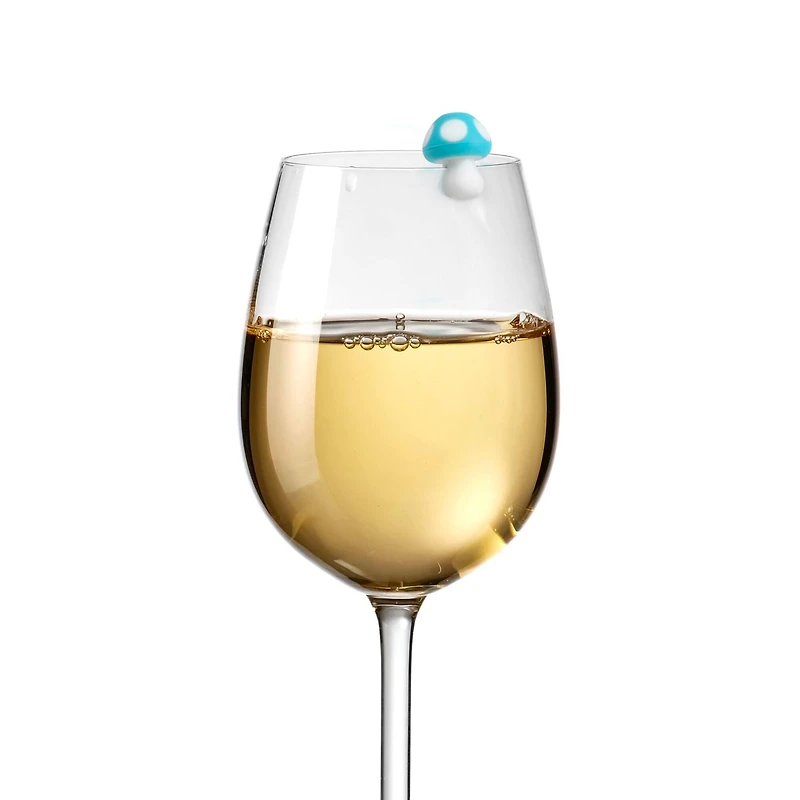 Genuine Fred® Tiny Toadstools™ Rainbow Drink Charms