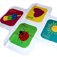 Salus Rae Dunn Hopscotch Game Water Sprinkler