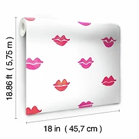 RoomMates Cat Coquillette Kisses Peel & Stick Wallpaper