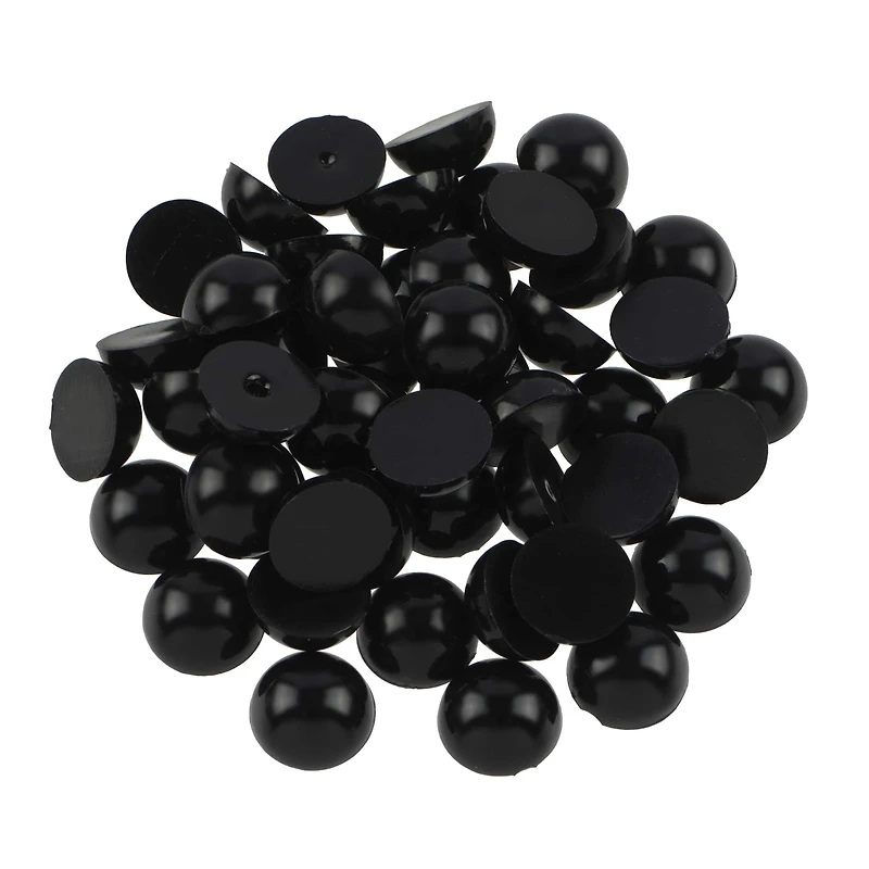 Plastic Flatback Pearls by Bead Landing