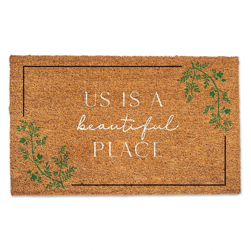 Us Beautiful Place Doormat