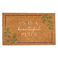 Us Beautiful Place Doormat