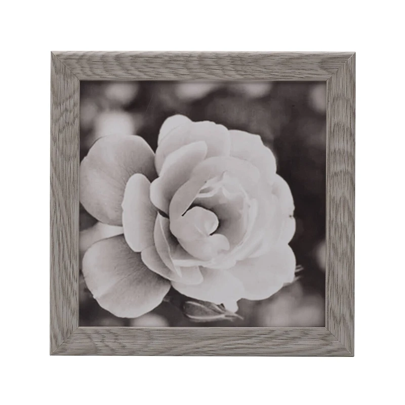 Melannco 9 Pack Gray Woodgrain 8" x 8" Wall Frames