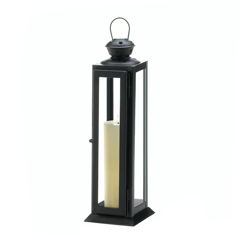 12" Tall Sleek & Lean Star Cutout Lantern