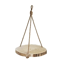 Hello Honey® 16" Round Paulownia Hanging Wood Slice