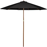 8.5ft. Outdoor Patio Market Umbrella with Wooden Pole