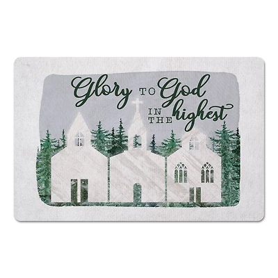 Glory to God in the Highest Floor Mat