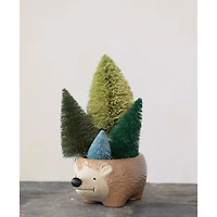 Hello Honey® 6" Stoneware Hedgehog Planter