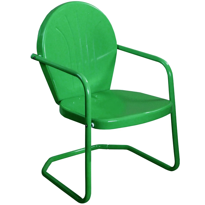 34" Outdoor Retro Tulip Armchair
