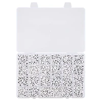 Alphabet Round Beads, 7mm by Bead Landing™