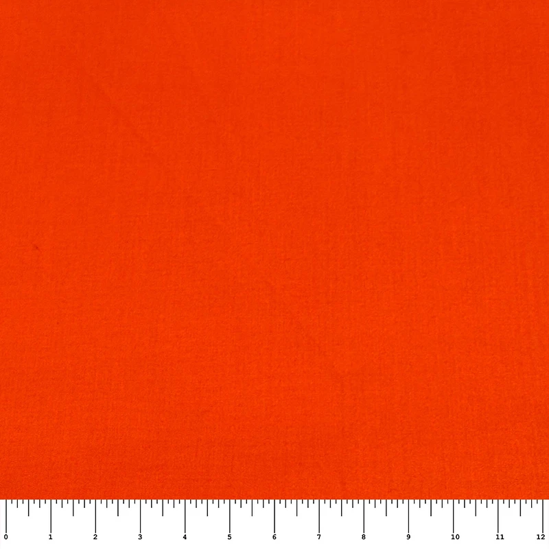 Feldman Orange Broadcloth Fabric